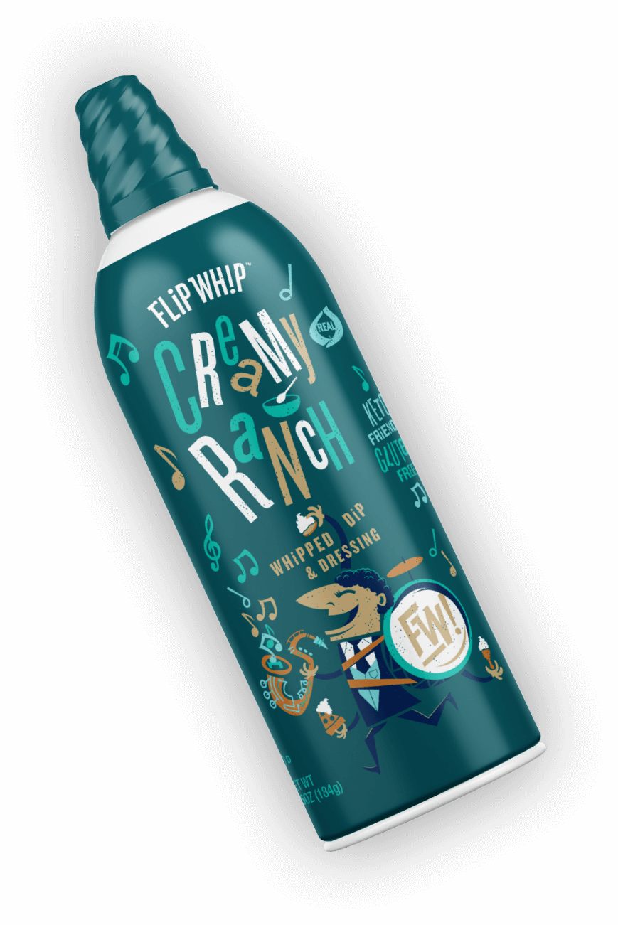 Flip Whip Creamy Ranch Can